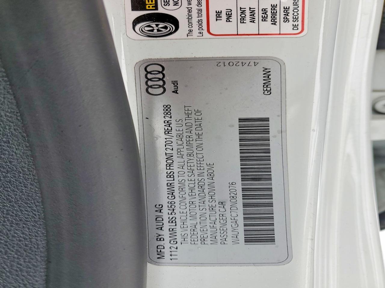 2013 Audi A7 Premium Plus