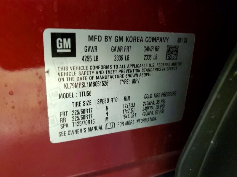 2021 Chevrolet Trailblazer lt