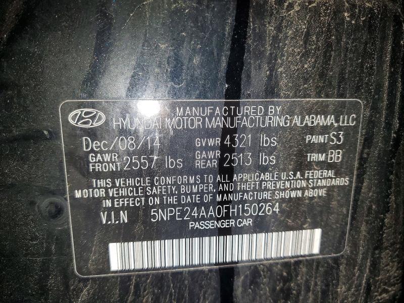 2015 Hyundai Sonata eco