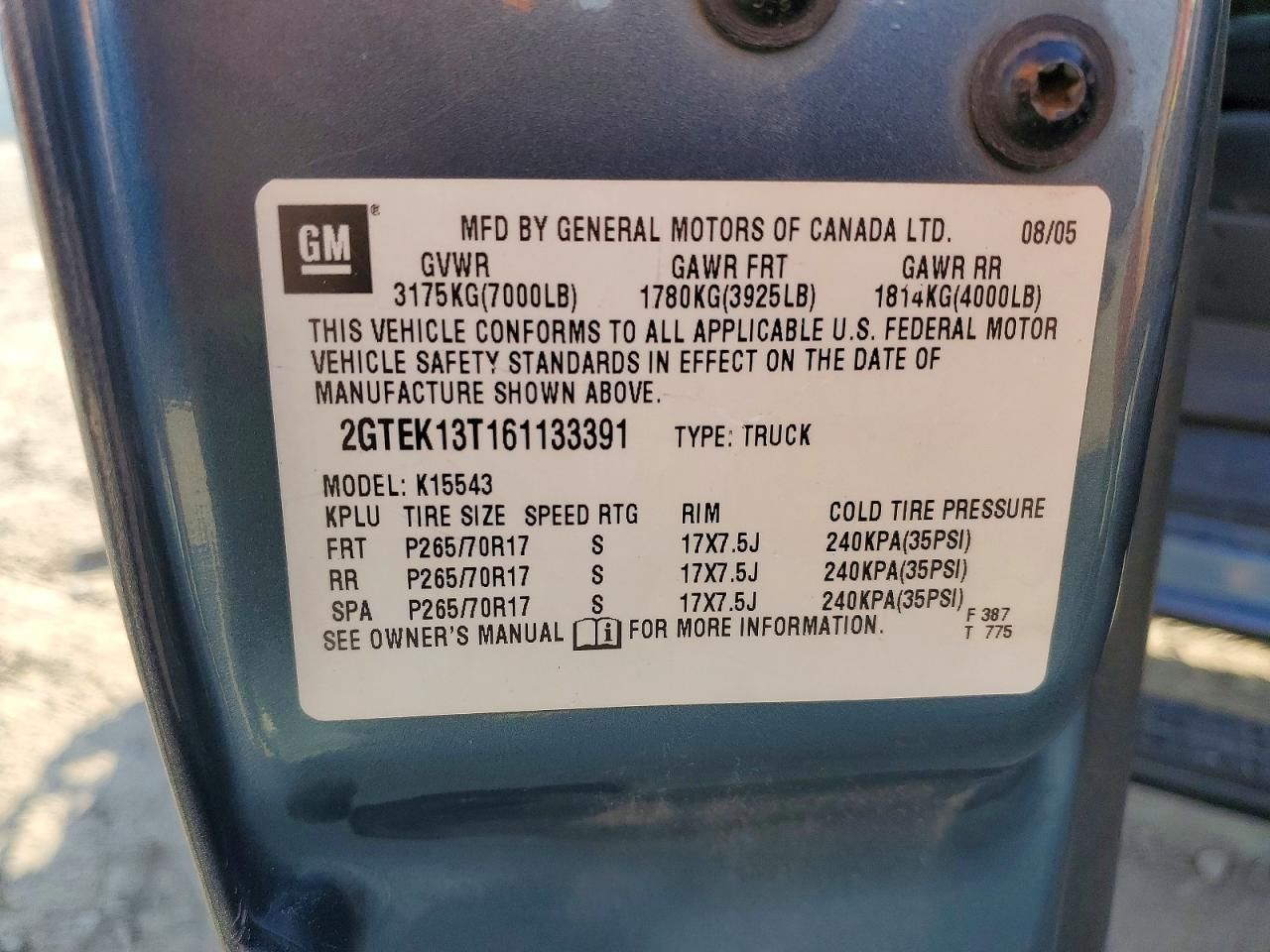 2006 GMC New Sierra K1500