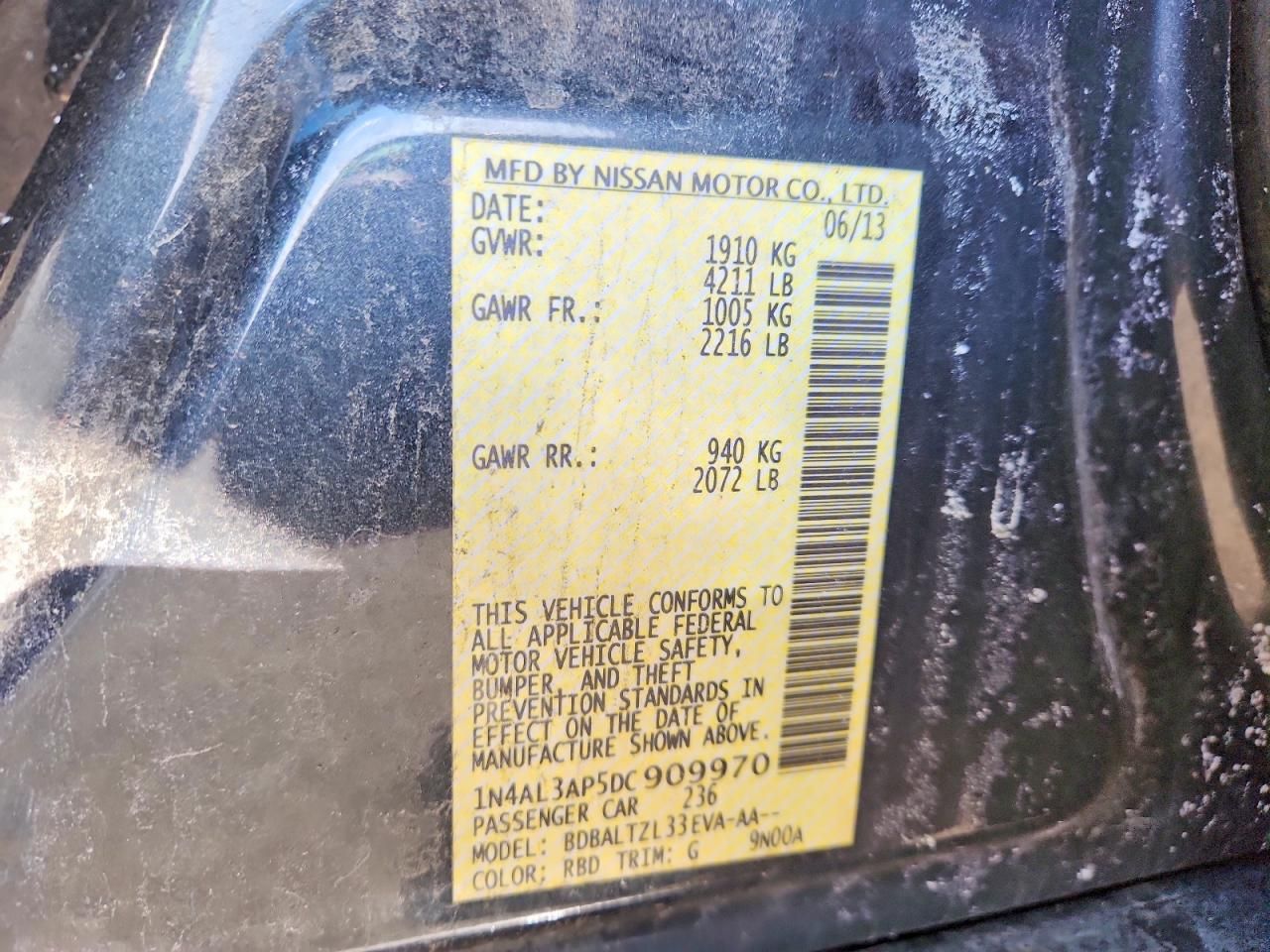 2013 Nissan Altima 2.5