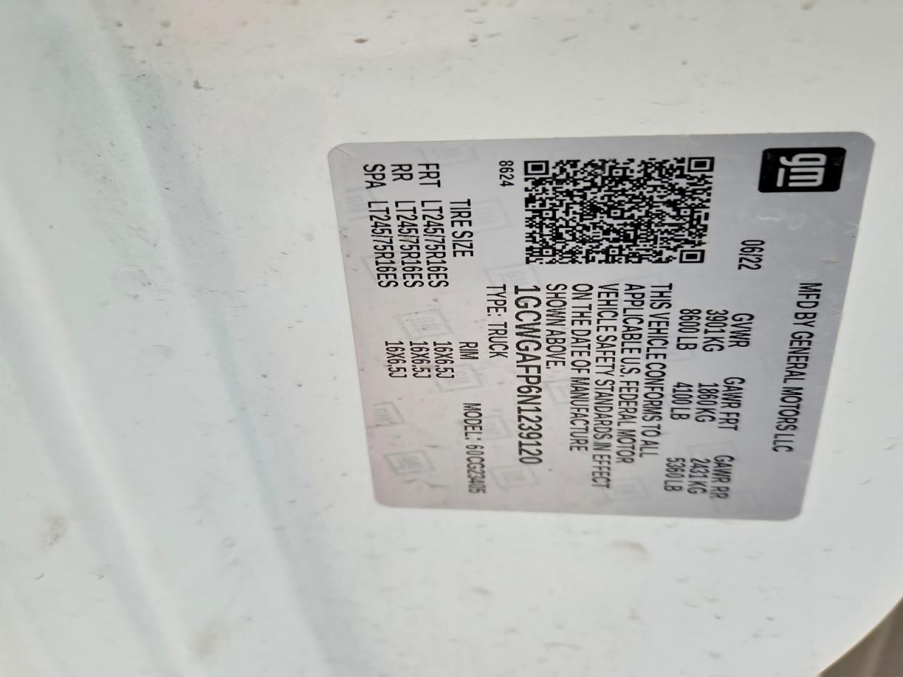 2022 Chevrolet Express G2500