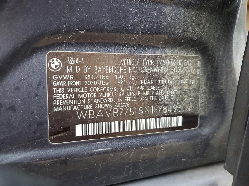 2008 BMW 335 i