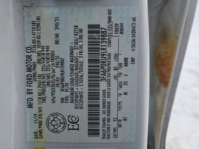 2020 Ford Fusion Titanium