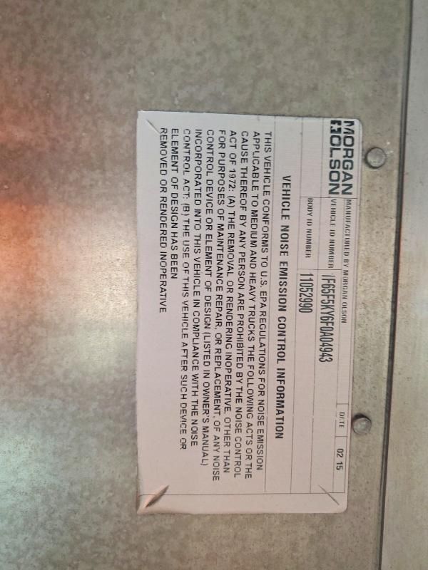 2015 Ford F59 Delivery Truck