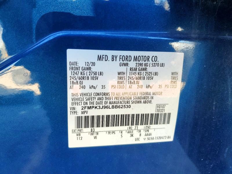 2020 Ford Edge sel