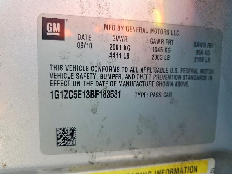 2011 Chevrolet Malibu 1LT