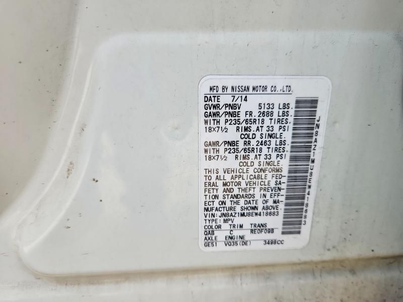 2014 Nissan Murano s