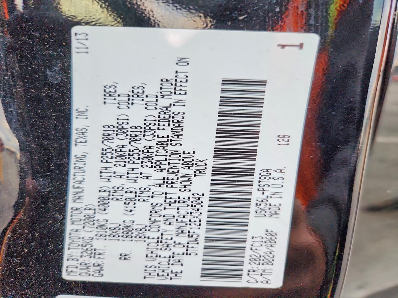 2014 Toyota Tundra Crewmax SR5