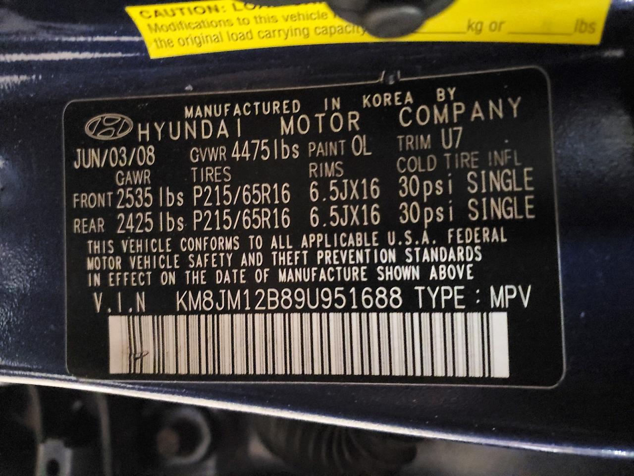 2009 Hyundai Tucson gls