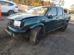 Salvage cars for sale from Copart Greenwell Springs, LA: 2000 Nissan Frontier Crew Cab XE