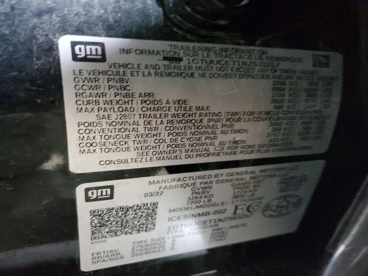 2022 GMC Sierra K1500 Elevation