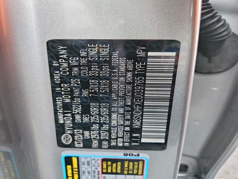 2014 Hyundai Santa fe gls