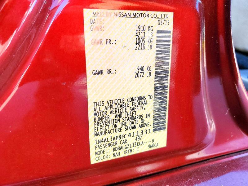 2015 Nissan Altima 2.5