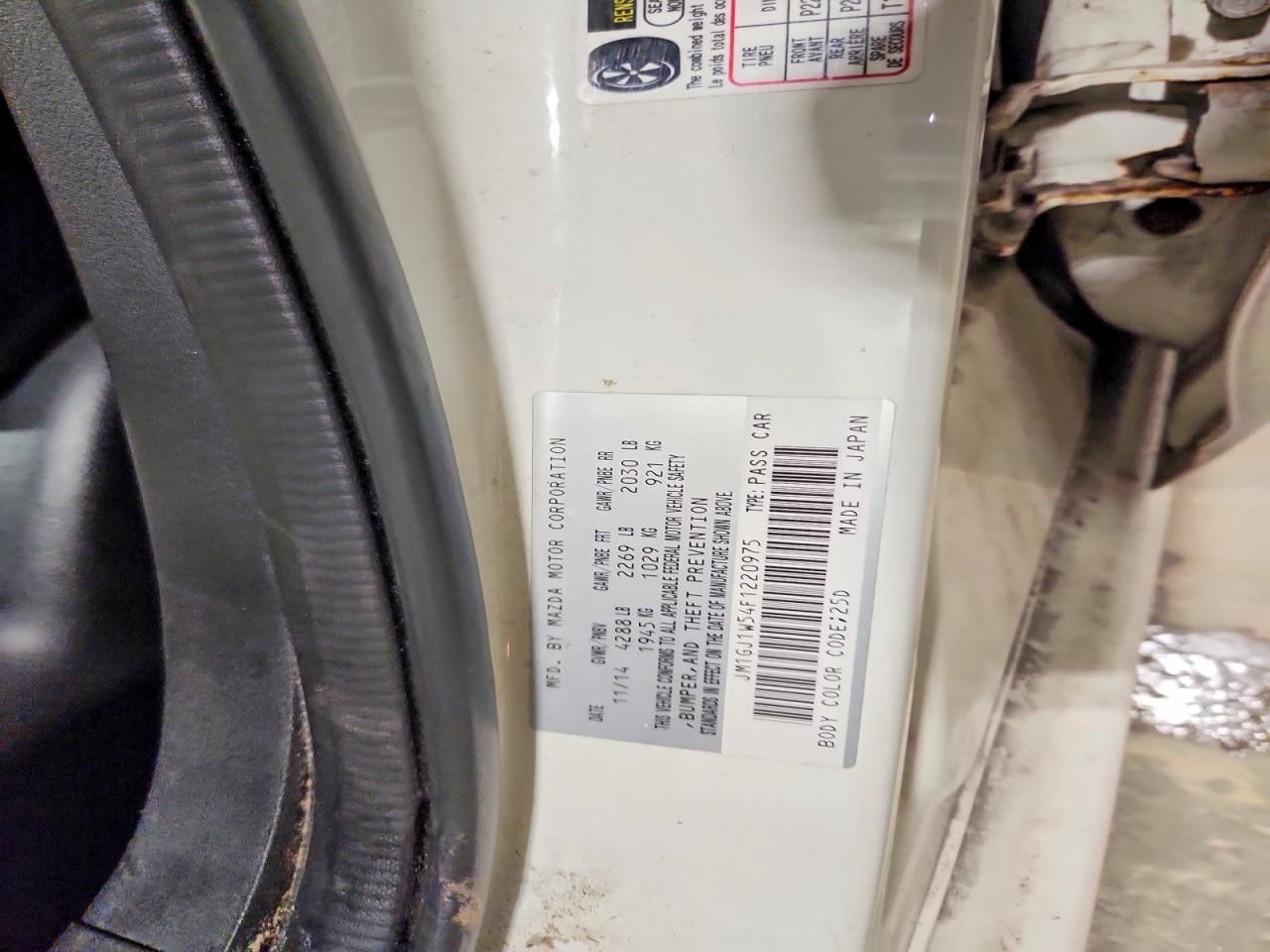 2015 Mazda 6 Grand Touring