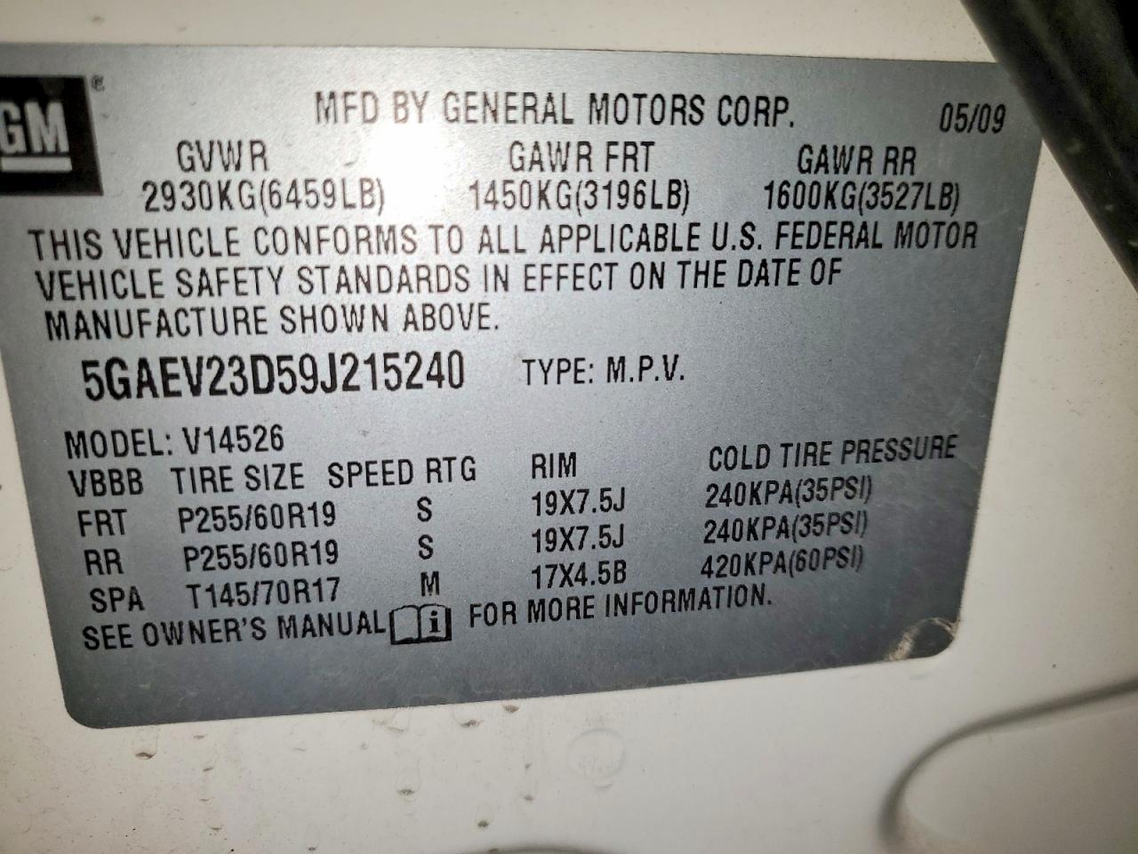 2009 Buick Enclave cxl