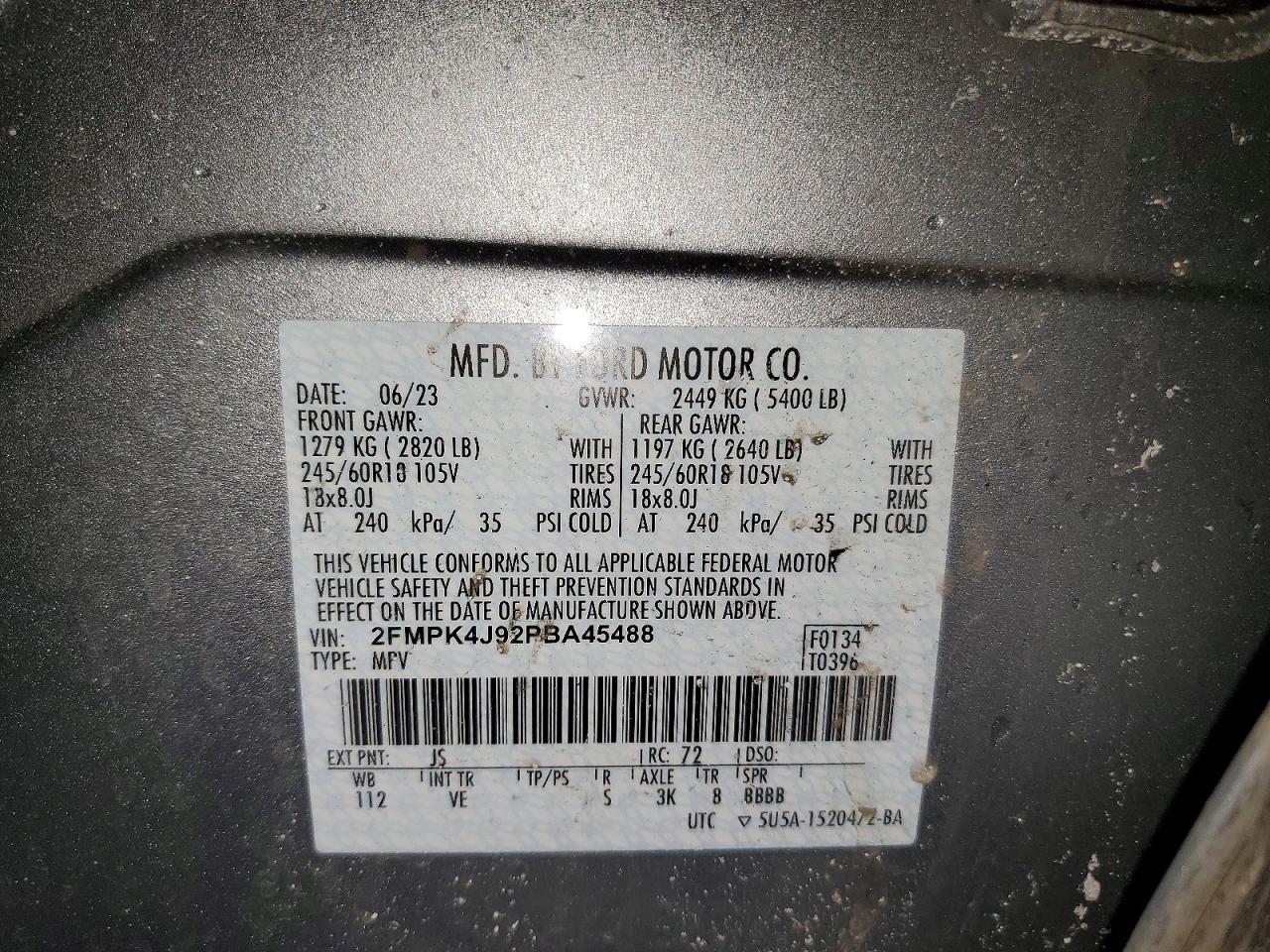 2023 Ford Edge sel