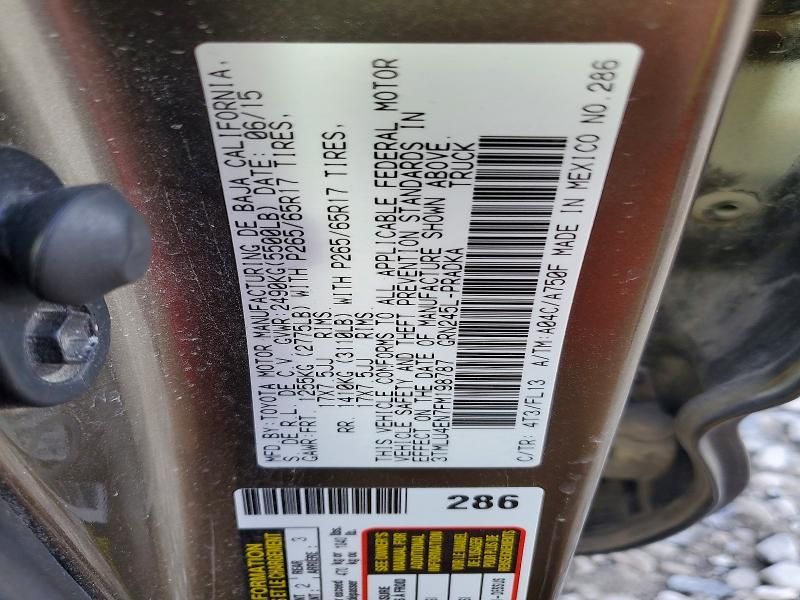 2015 Toyota Tacoma Double Cab