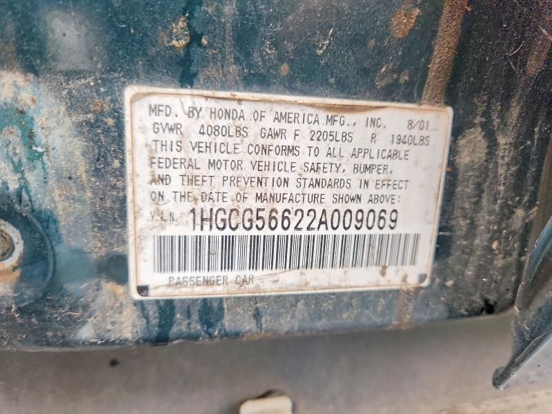 2002 Honda Accord ex