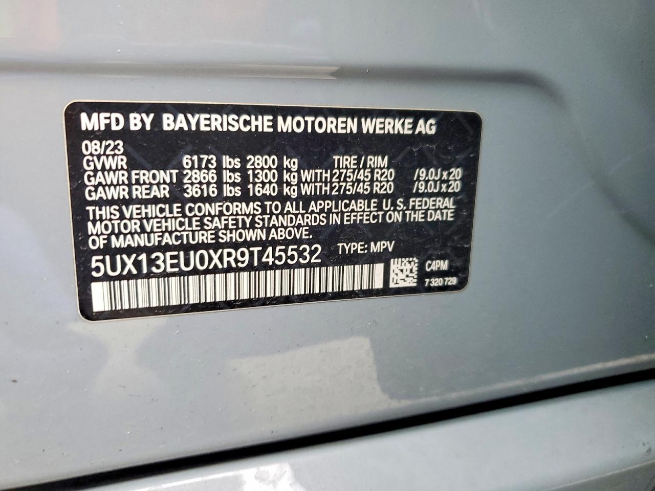 2024 BMW X5 Sdrive 40I