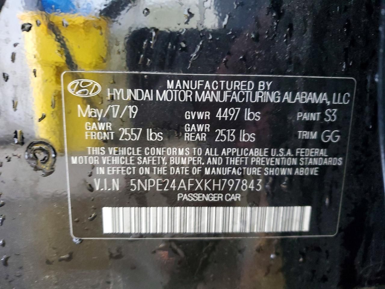 2019 Hyundai Sonata se