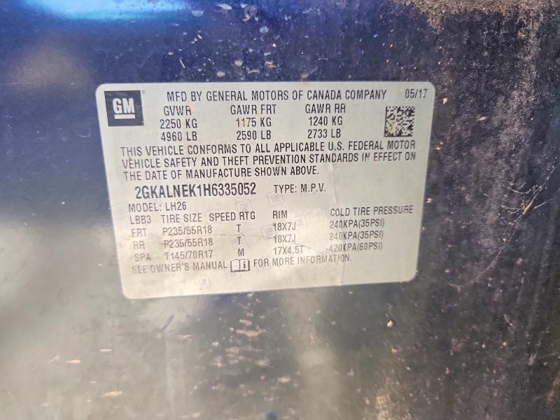 2017 GMC Terrain sle