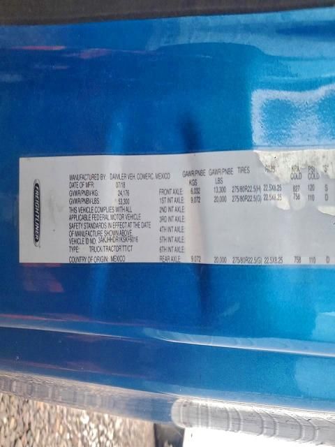 2019 Freightliner Cascadia 126 Semi Truck