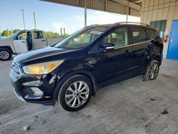 Ford salvage cars for sale: 2017 Ford Escape Titanium