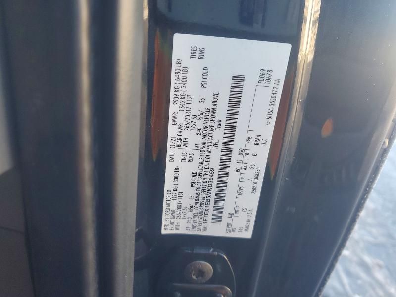 2021 Ford F150 Super cab