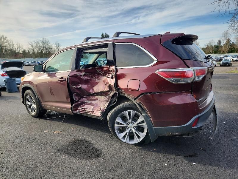 2014 Toyota Highlander xle