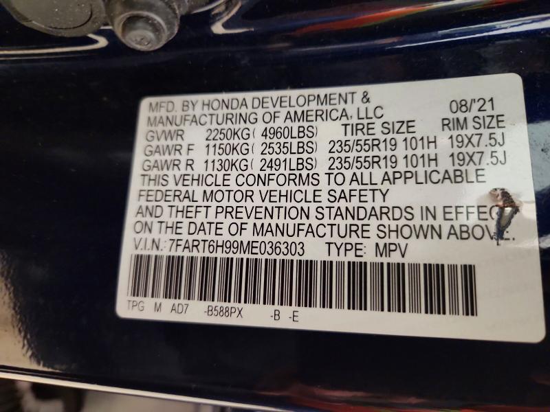 2021 Honda Cr-v Touring