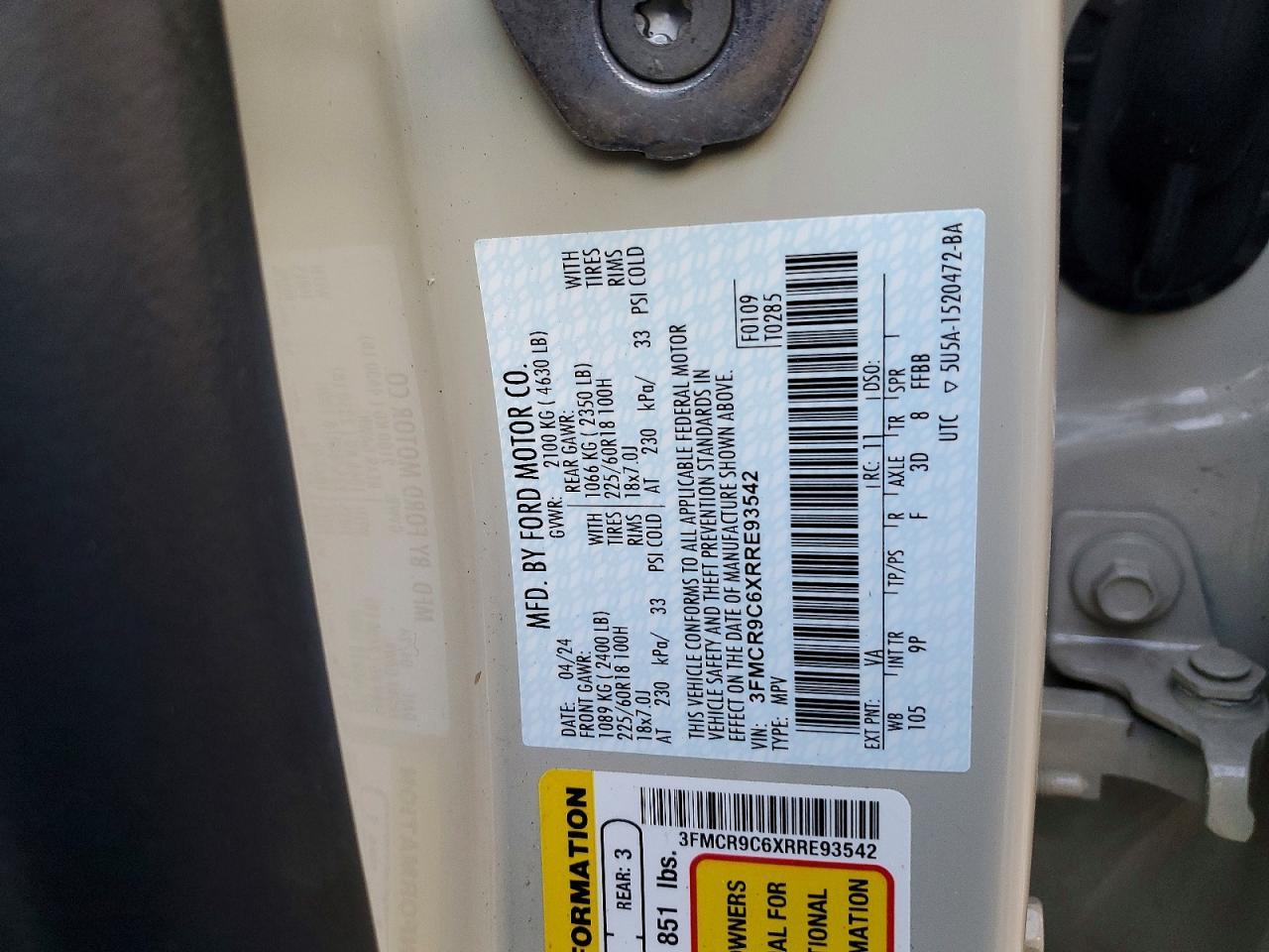 2024 Ford Bronco Sport Outer Banks