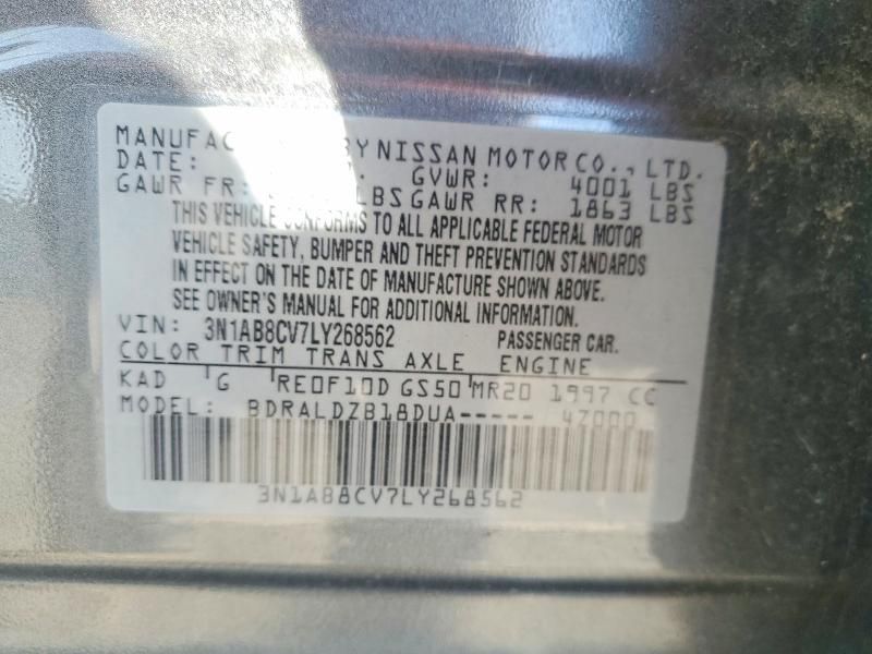 2020 Nissan Sentra sv