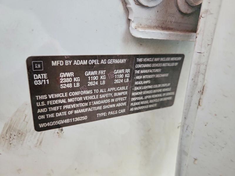 2011 Buick Regal cxl