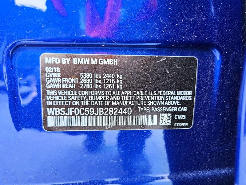 2018 BMW M5