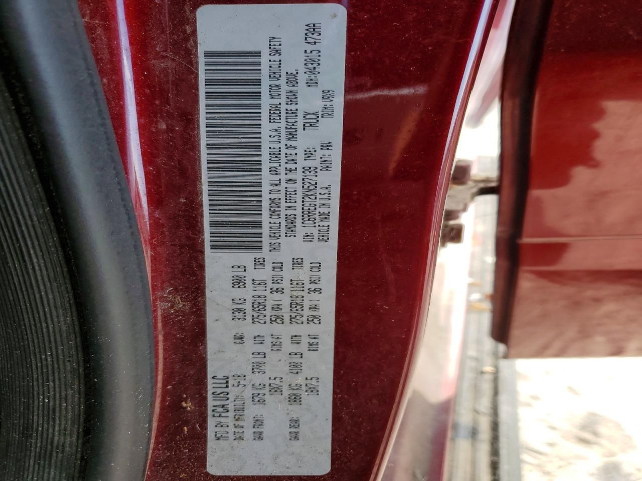 2019 Dodge Ram 1500 Tradesman