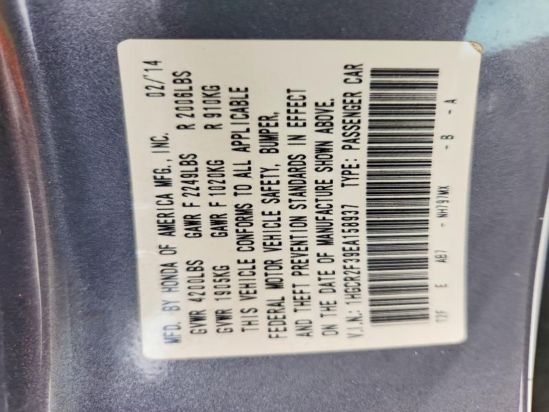 2014 Honda Accord lx