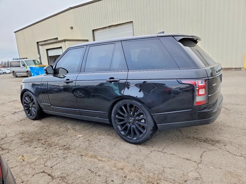 2017 Land Rover Range Rover Supercharged