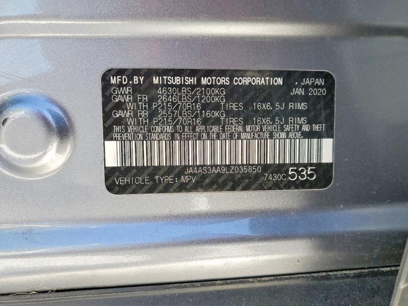 2020 Mitsubishi Eclipse Cross es