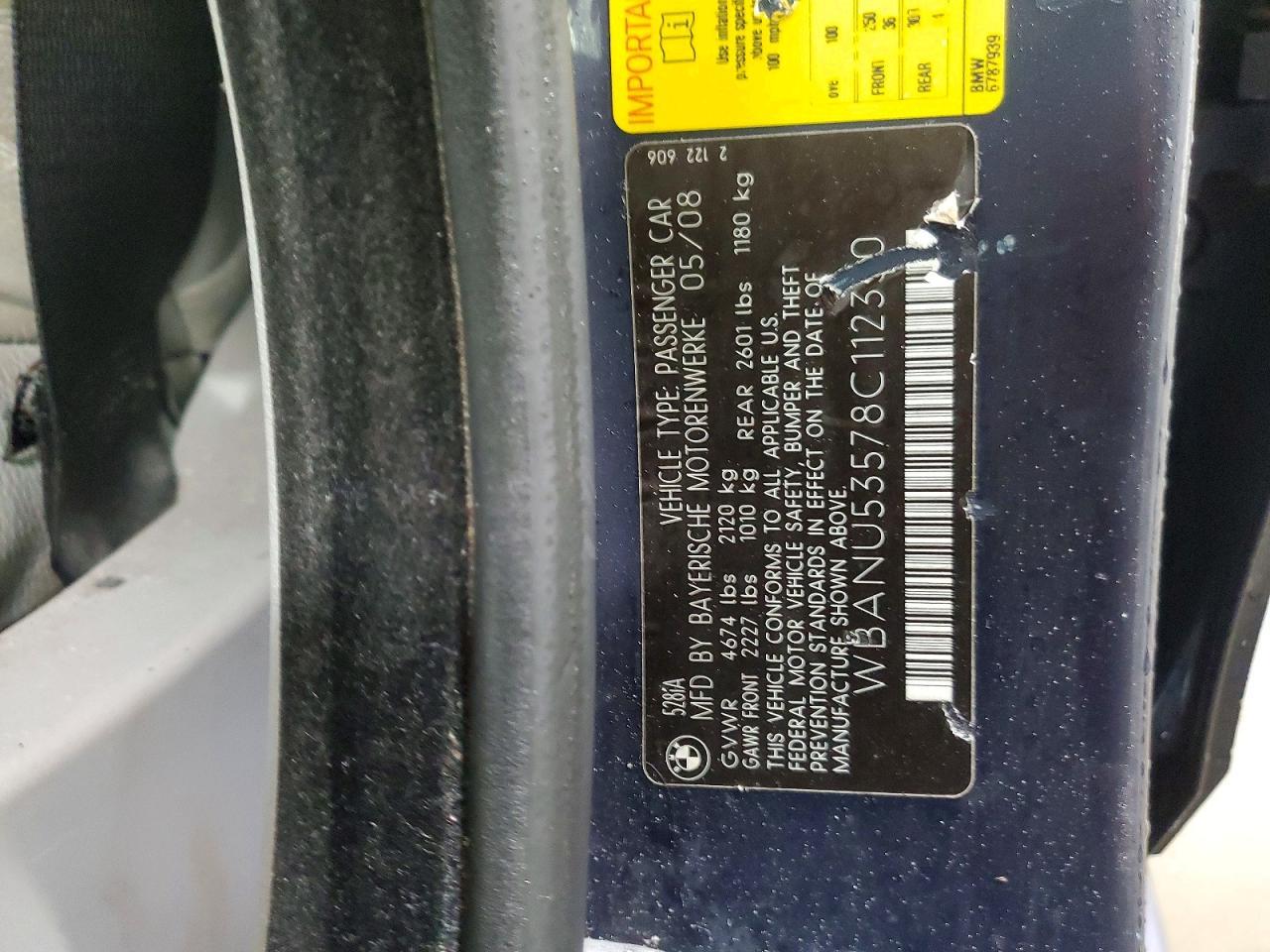 2008 BMW 528 i