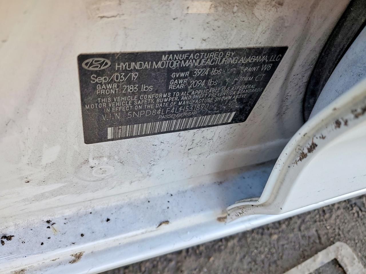 2020 Hyundai Elantra sel