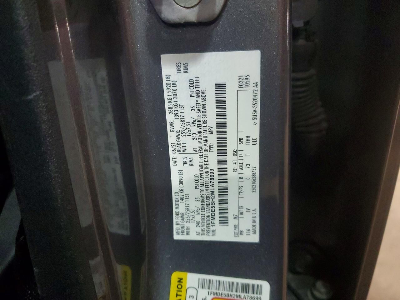 2021 Ford Bronco Base