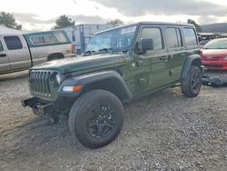 Jeep Wrangler salvage cars for sale: 2021 Jeep Wrangler Unlimited Sport