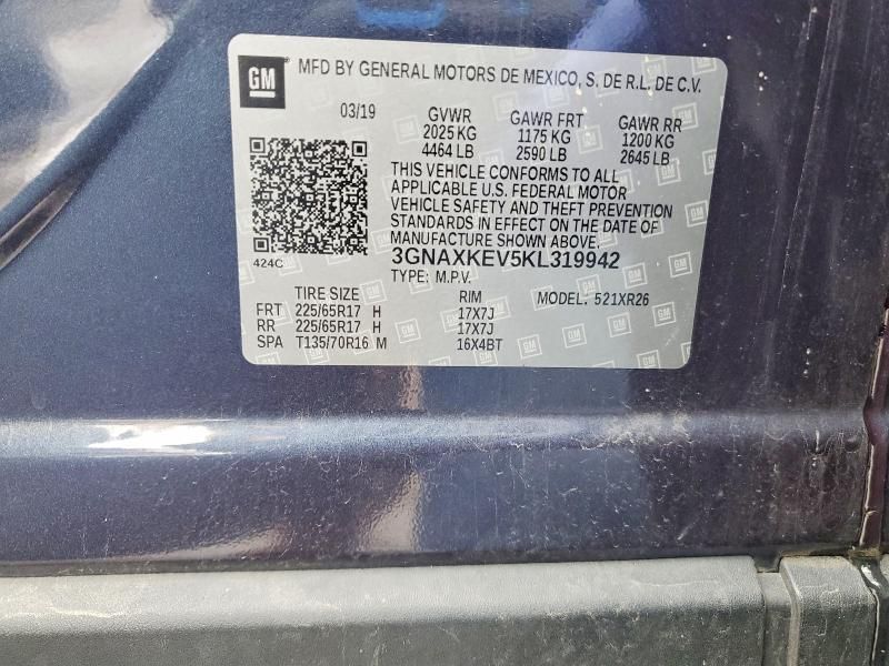 2019 Chevrolet Equinox lt