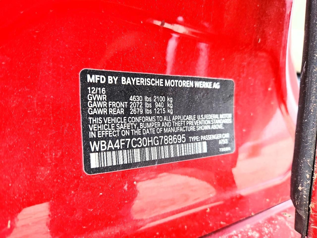 2017 BMW 430i Gran Coupe