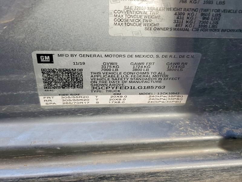 2020 Chevrolet Silverado K1500 lt Trail Boss