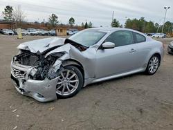 Salvage cars for sale from Copart Gaston, SC: 2012 Infiniti G37 Base