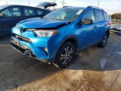 Salvage cars for sale from Copart Elgin, IL: 2016 Toyota Rav4 le