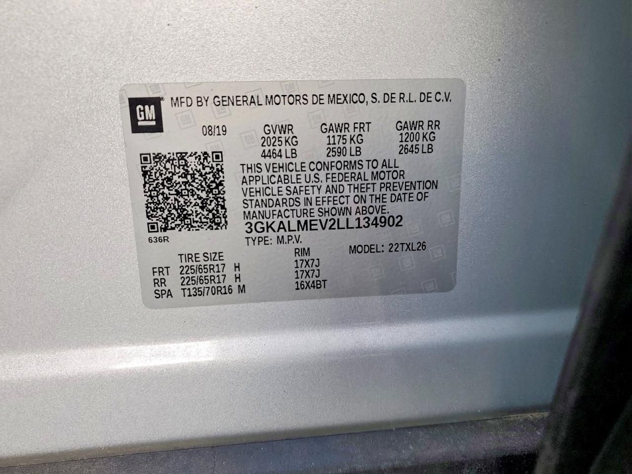 2020 GMC Terrain sle