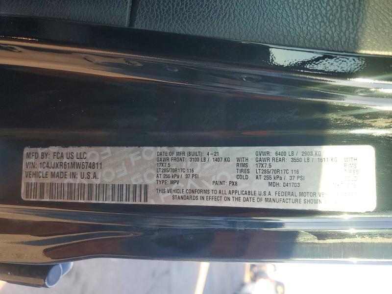 2021 Jeep Wrangler Unlimited Rubicon 4XE